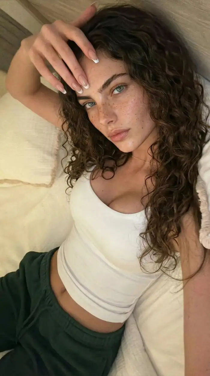 Cozy Bedtime Selfie
