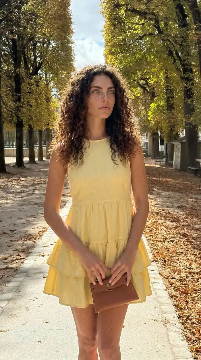 Tree Lined Path Portrait