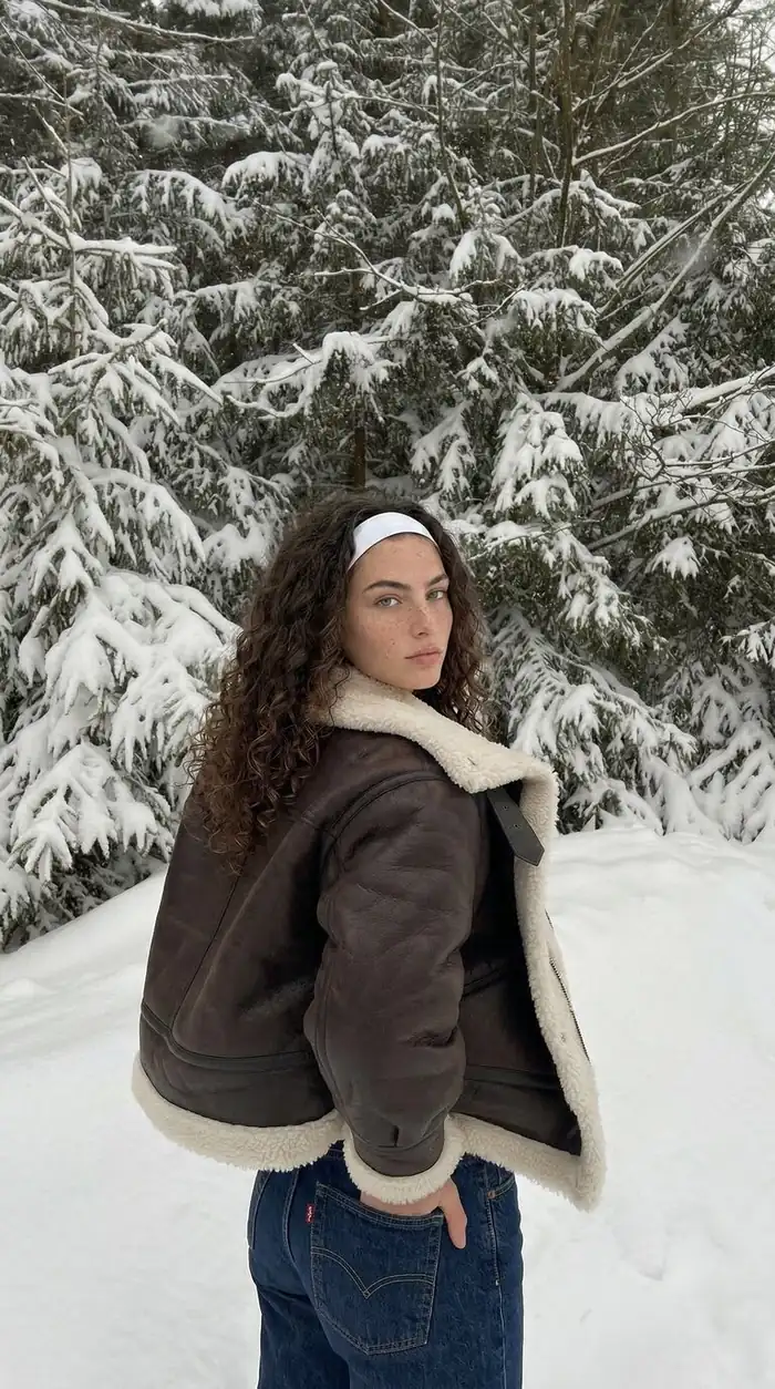 Snowy Forest Portrait